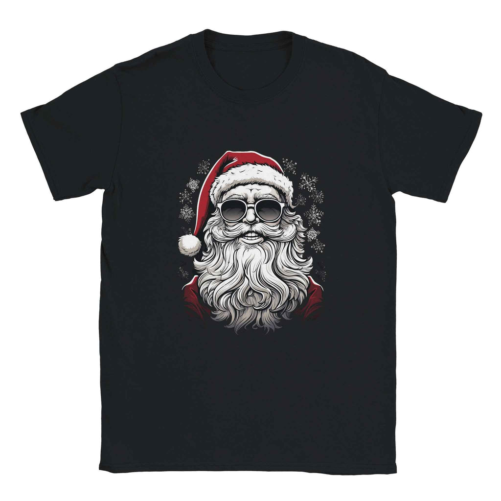 Cool Santa Sunglasses Christmas Shirt – Festive Holiday Graphic Tee
