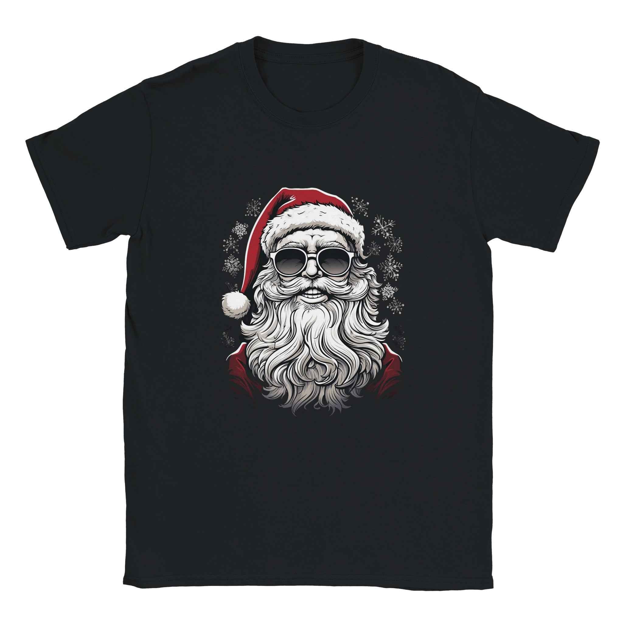 Cool Santa Sunglasses Christmas Shirt – Festive Holiday Graphic Tee