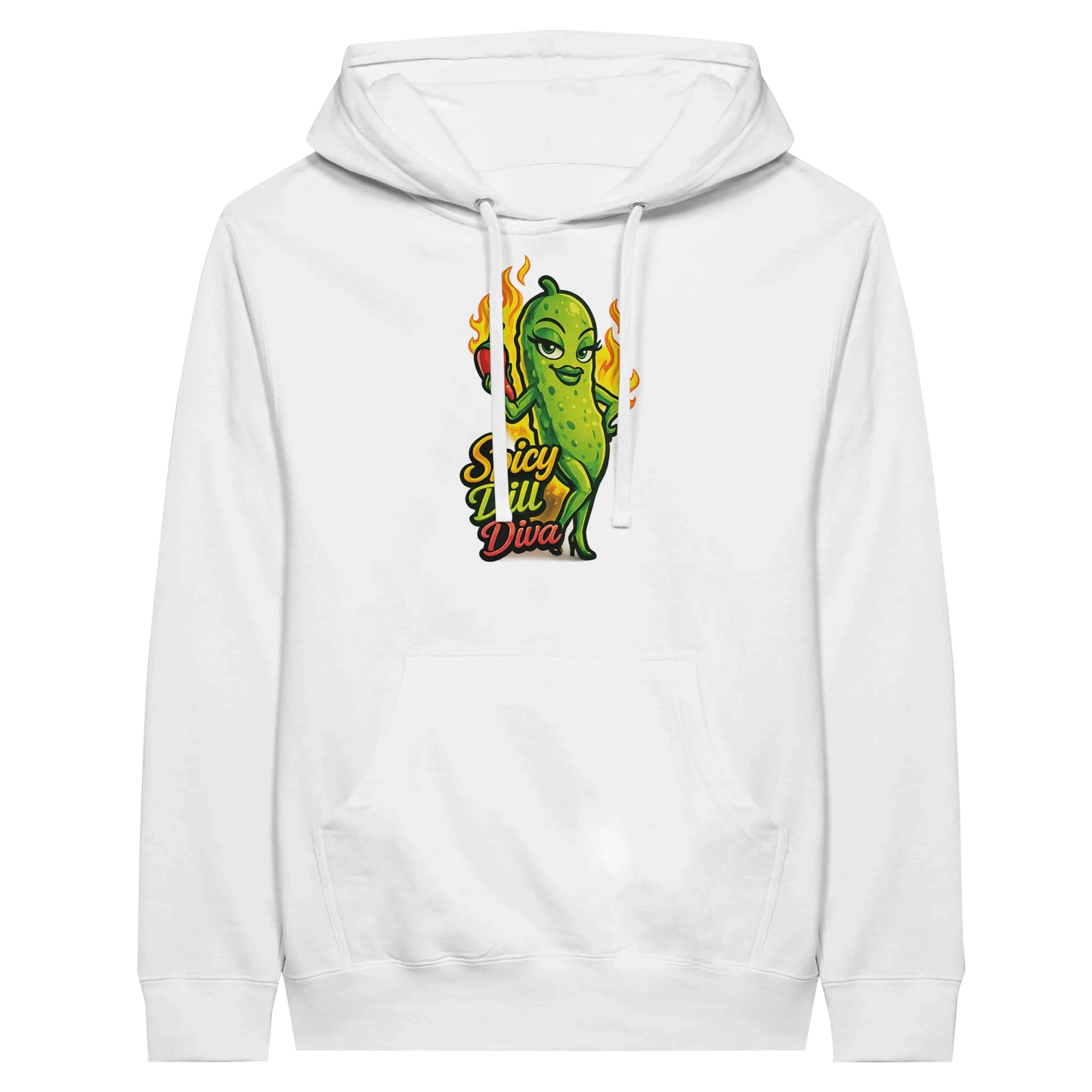 Spicy Dill Diva Pickle Hoodie
