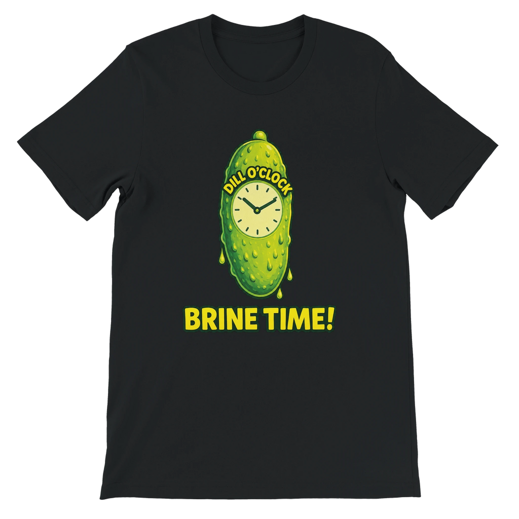 Dill OClock Brine Time Pickle T-Shirt