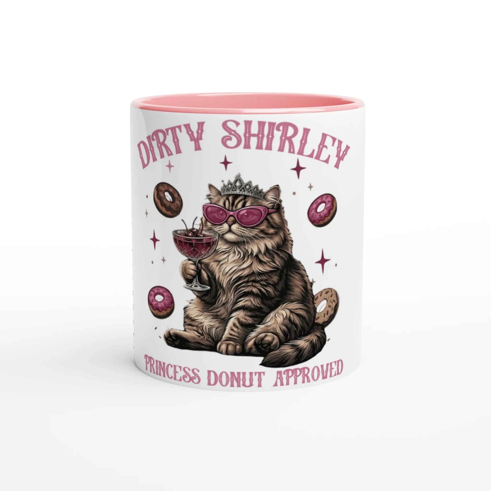 Dirty Shirley 11oz Coffee Mug with Color Inside