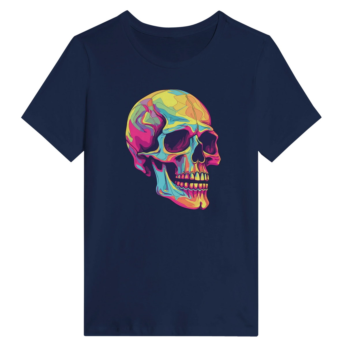 Women’s Neon Skull T-Shirt