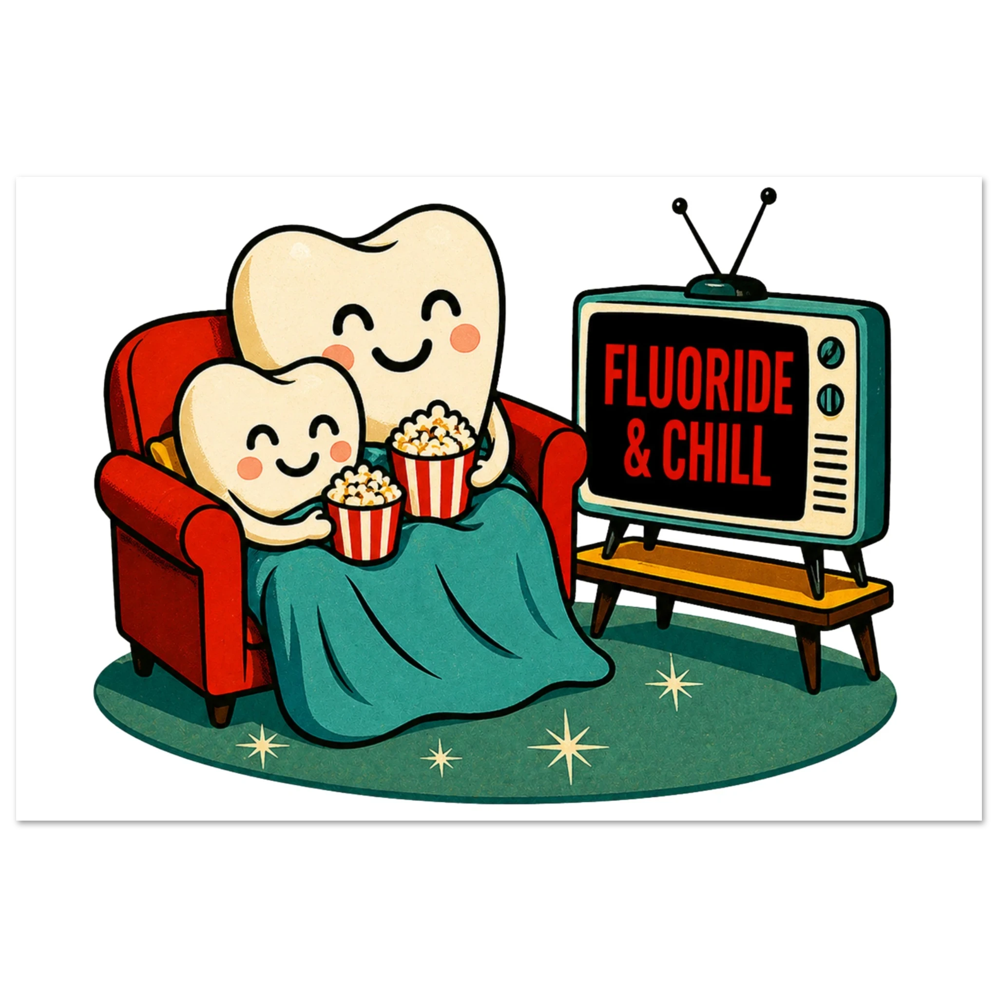 Fluoride & Chill Fine Art Poster