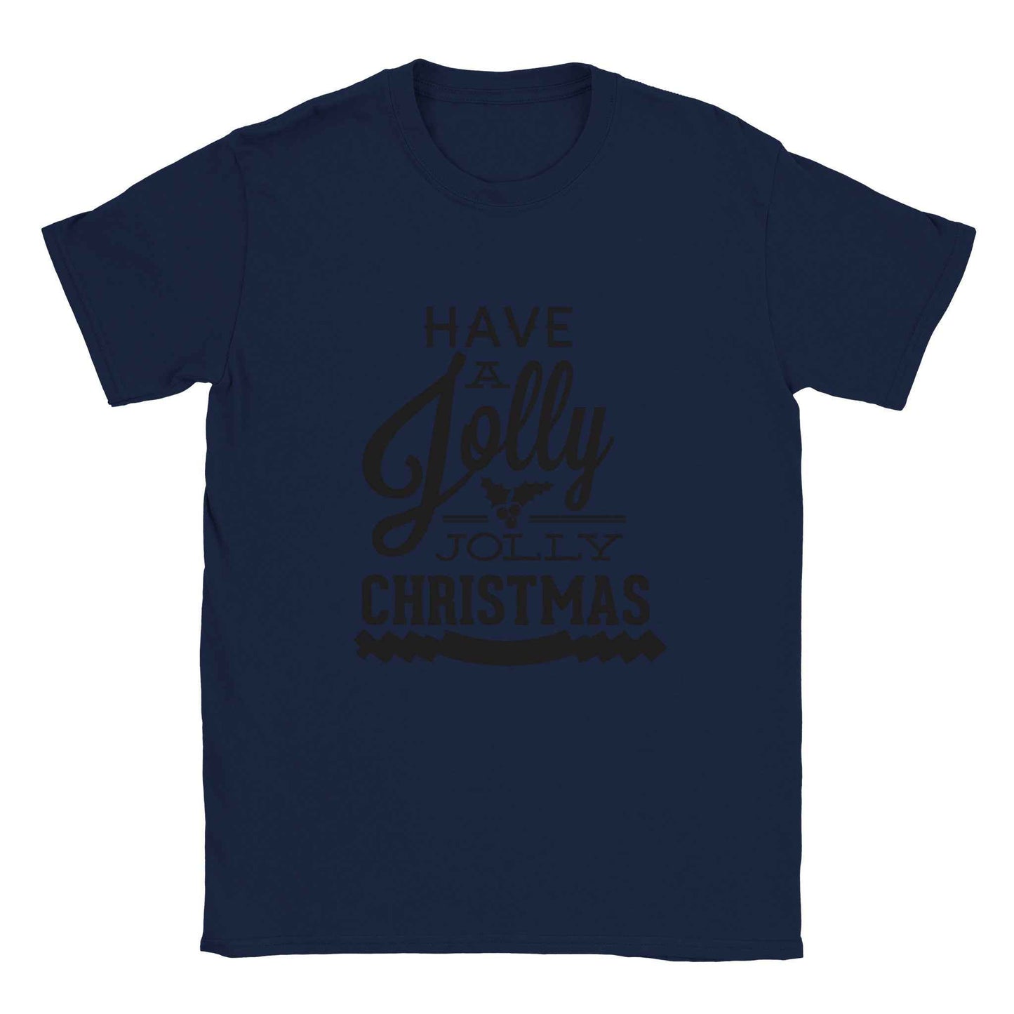Have a Jolly Jolly Christmas Tee – Festive Holly Berry Graphic T-Shirt