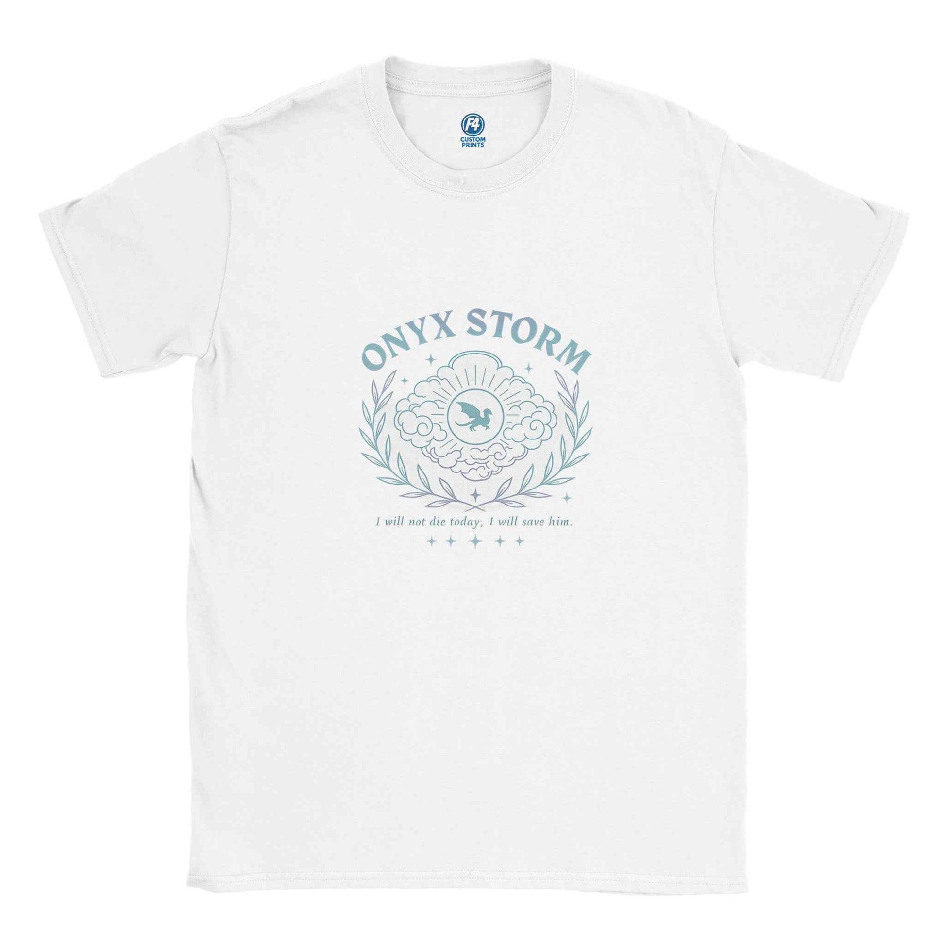 "Onyx Storm" Bookish T-Shirt – Mythical Dragon Reader Design
