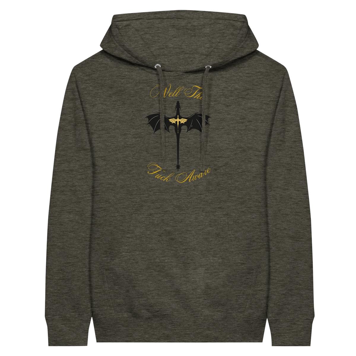 Fourth Wing Dragon “Well The Fuck Aware” Hoodie
