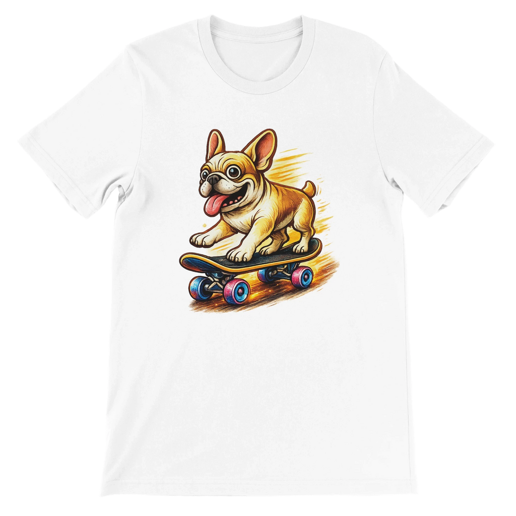 Skater Frenchie T-Shirt