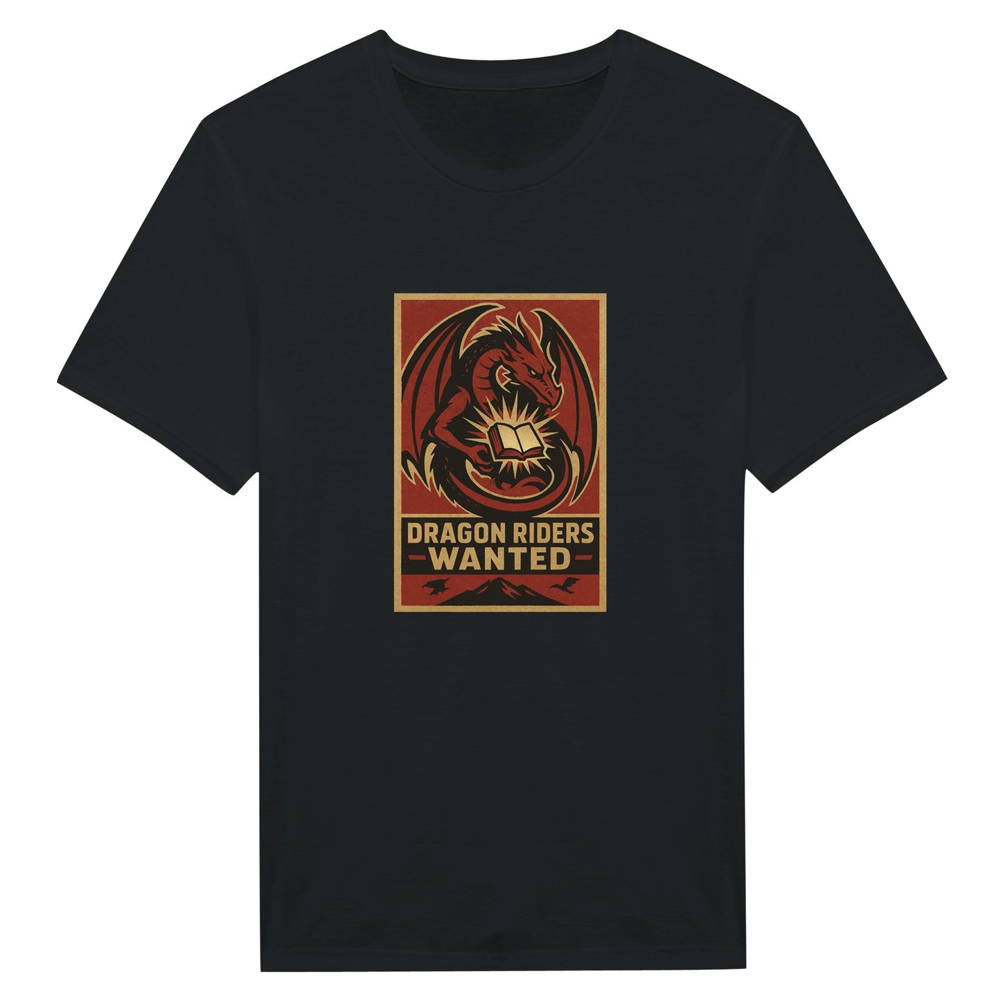 Dragon Riders Wanted Forth Wing Shirt – Epic Fantasy Book Lover Tee - F4 Custom Prints