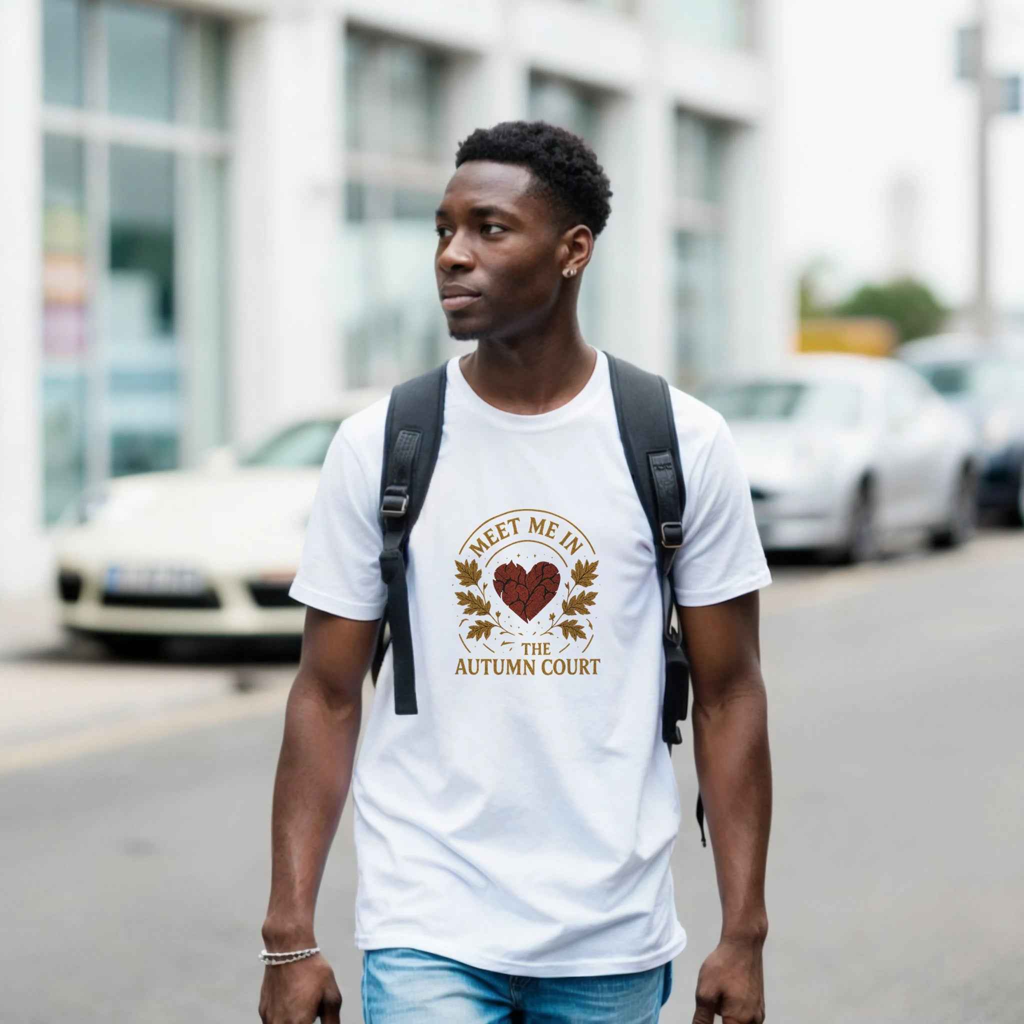 Meet Me in the Autumn Court T-Shirt – Fantasy Romance Fall Bookish Tee