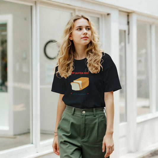 Not Gluten Free T-Shirt – Sister Made Sibling Rivalrze Collection - F4 Custom Prints