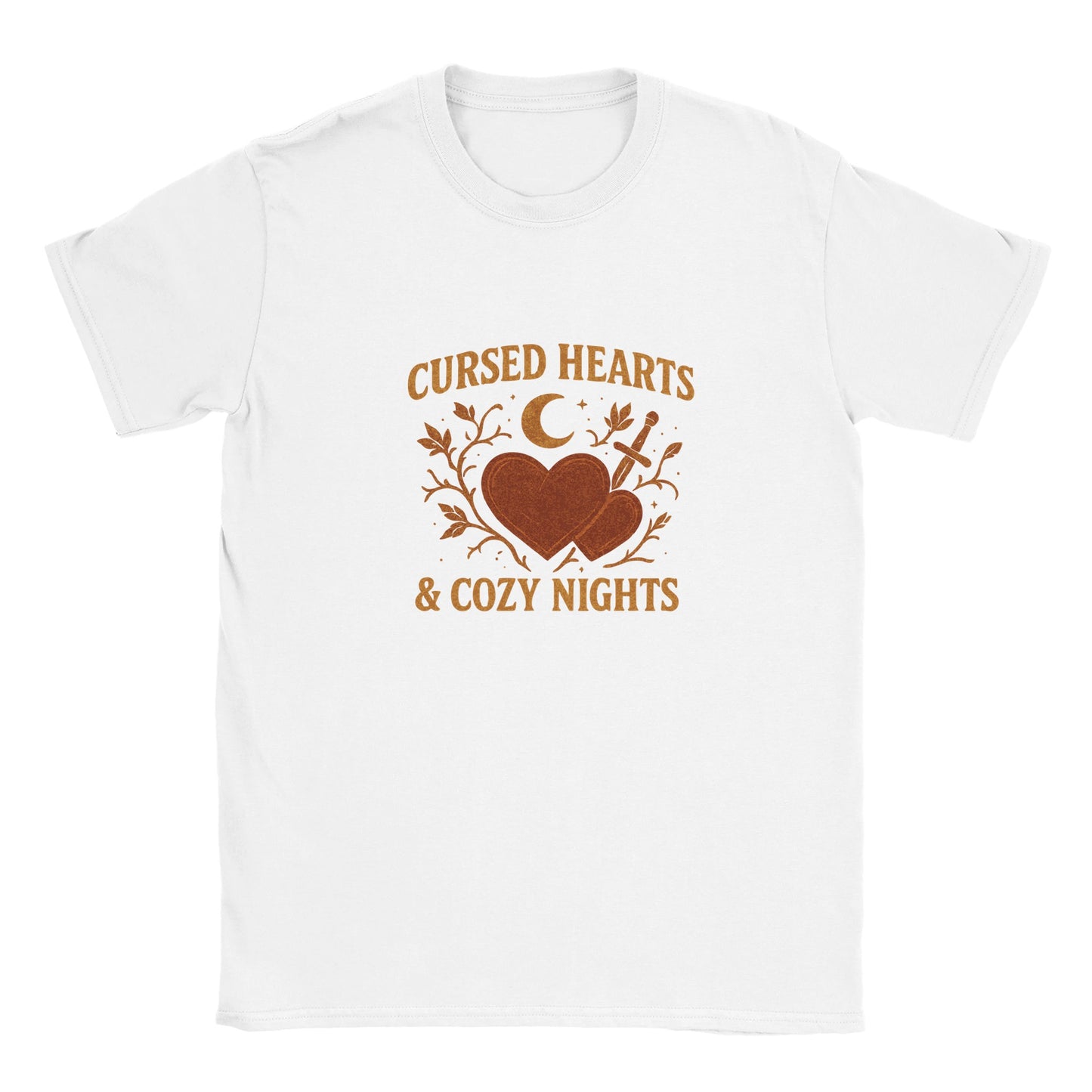 Cursed Hearts T-Shirt – Dark Fantasy Love Tee - F4 Custom Prints