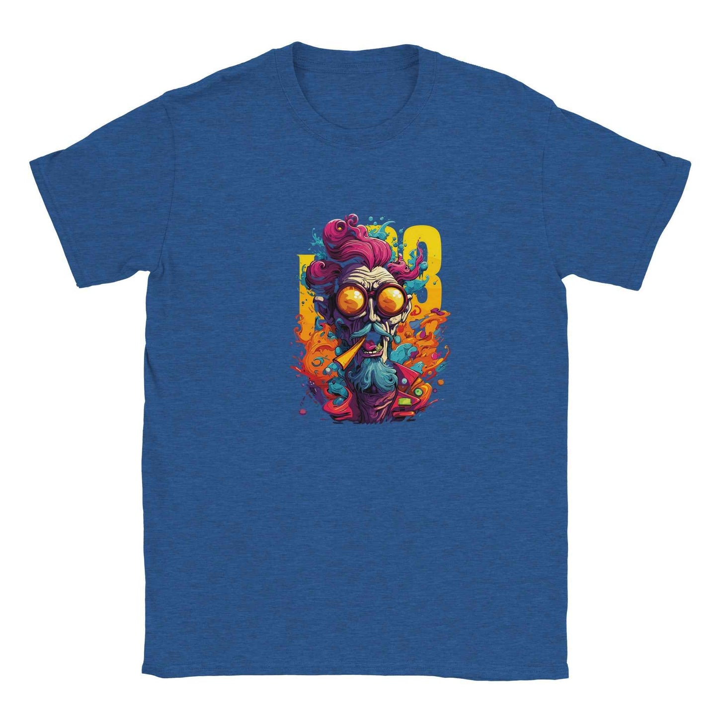 Abstract Mad Scientist Graphic Tee – Premium Comfort & Bold Style for Everyday Wear