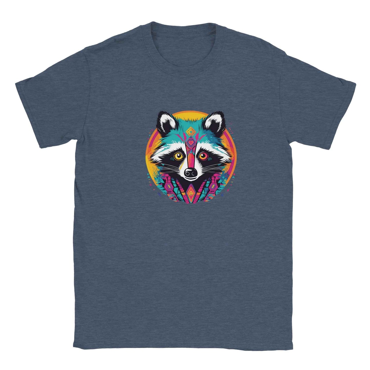 Abstract Raccoon Graphic Tee – Premium Comfort & Bold Style for Everyday Wear