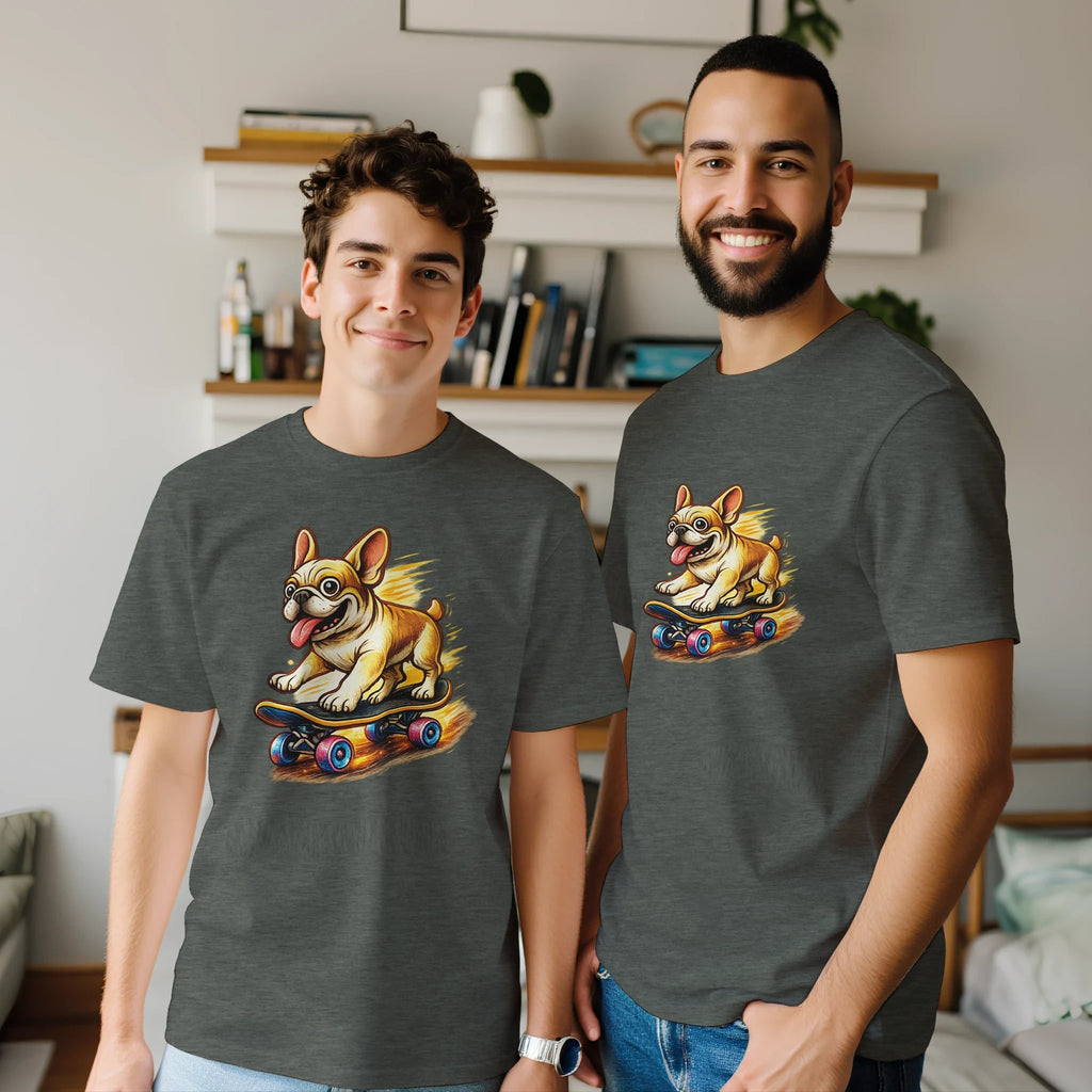 Skater Frenchie T-Shirt