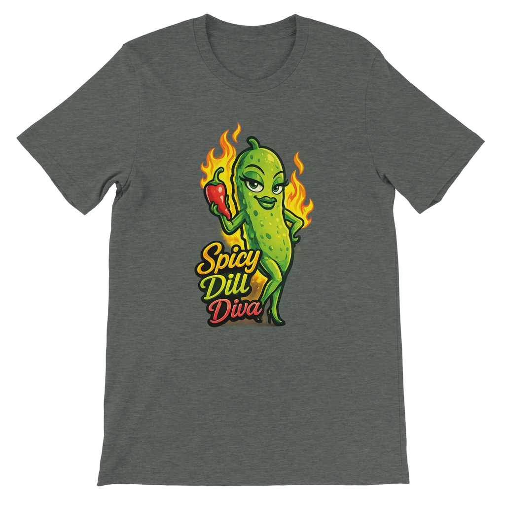 Spicy Dill Diva Pickle T-Shirt