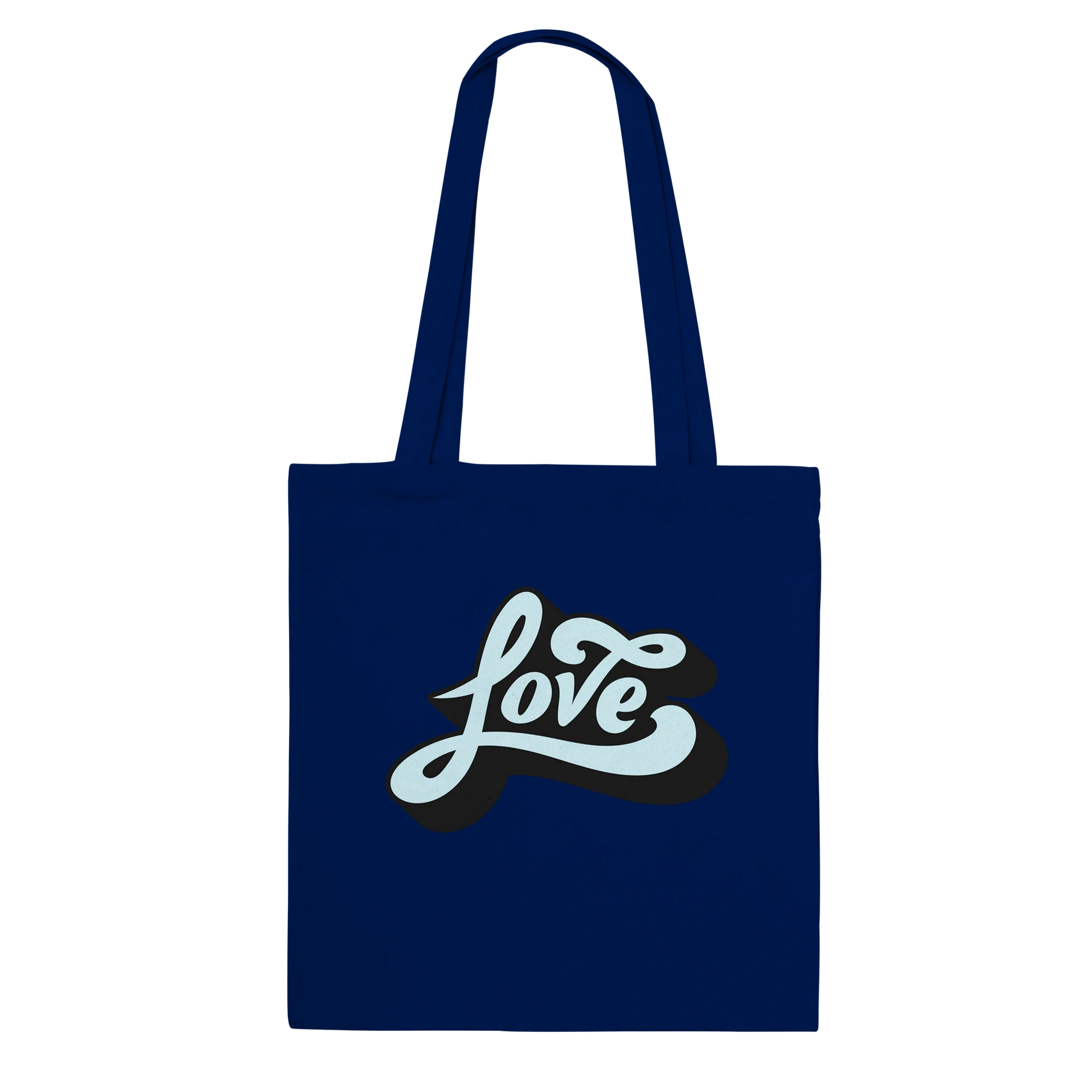 Love Script Tote Bag