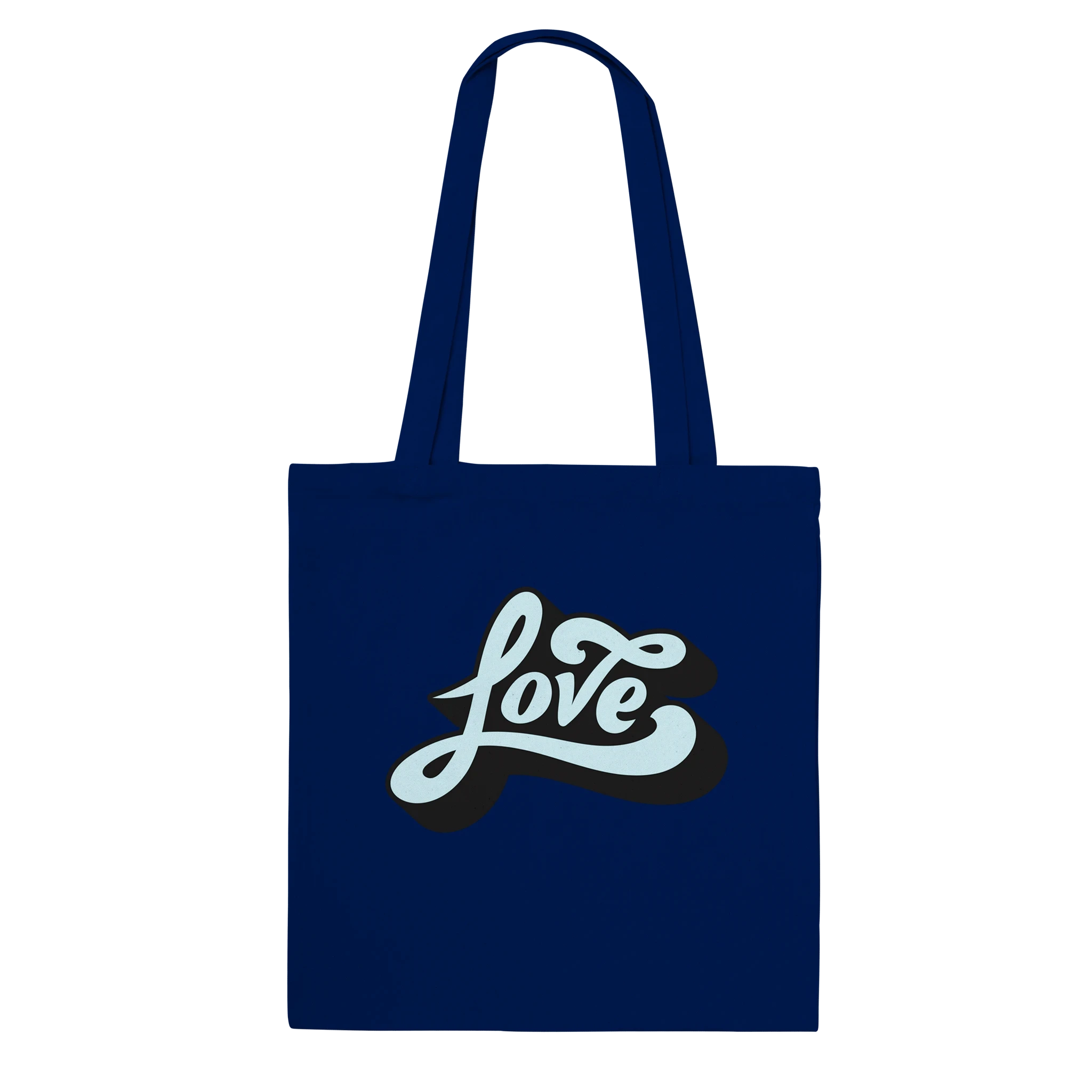 Love Script Tote Bag