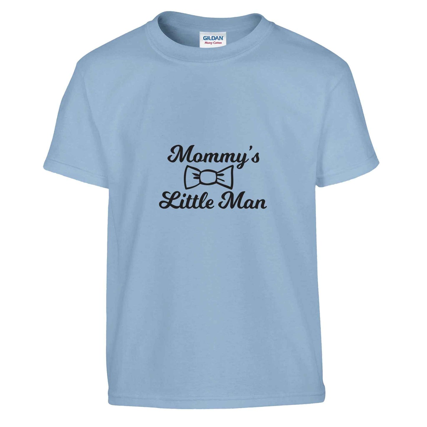 Mommy's Little Man Kids T-Shirt – Adorable Bow Tie Graphic for Your Dapper Darling