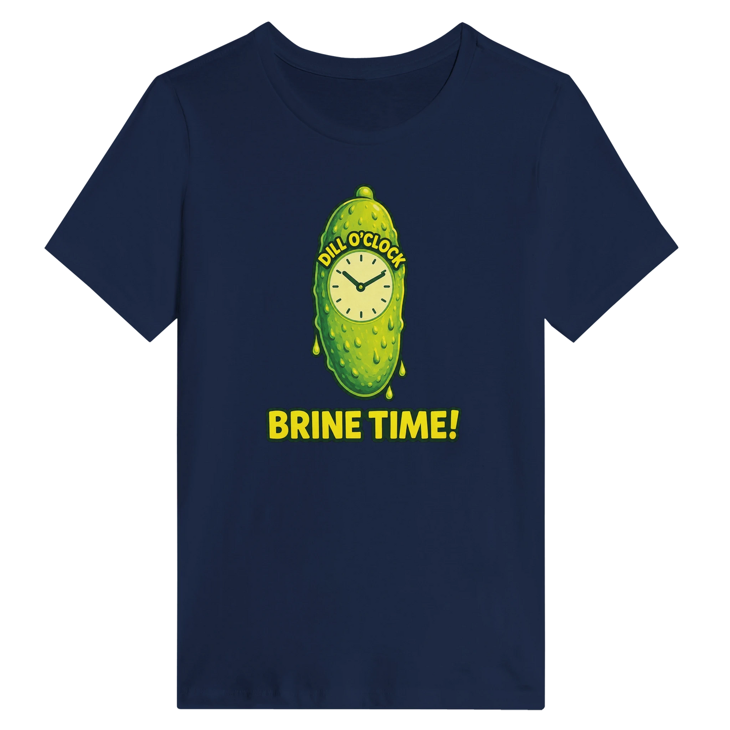 Women’s Dill OClock Brine Time Pickle T-Shirt
