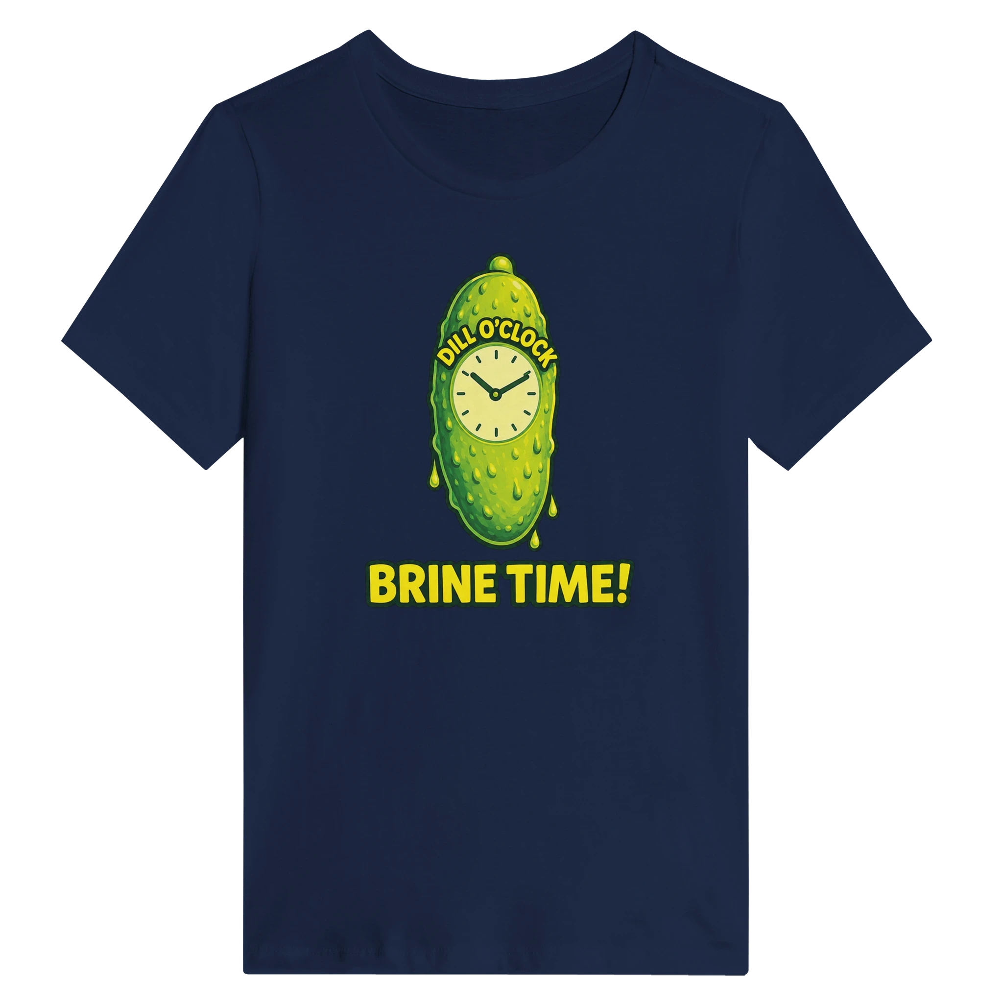 Women’s Dill OClock Brine Time Pickle T-Shirt