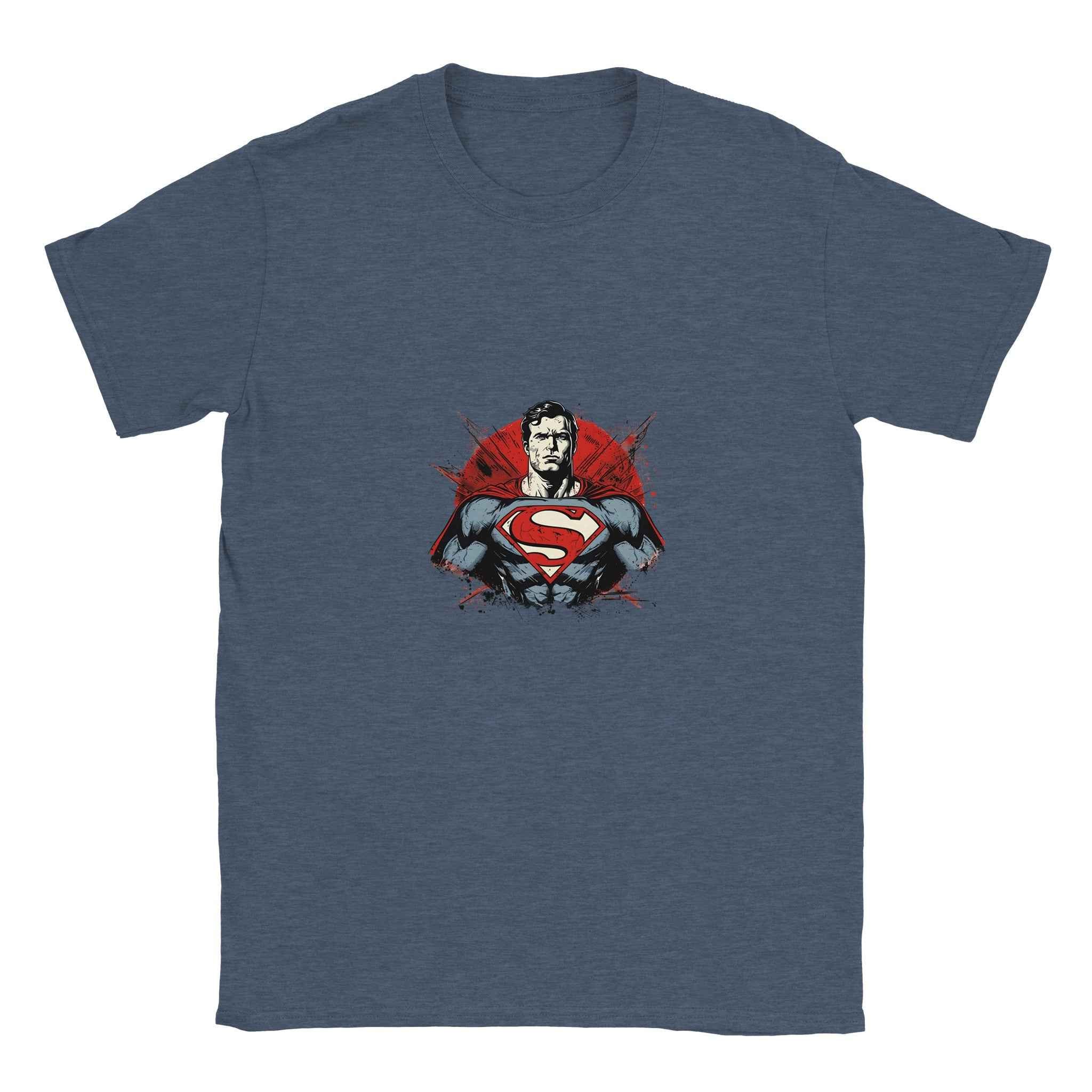 Superman Shattered Shield T-Shirt – Heroic Comic-Inspired Graphic Tee for Men & Women