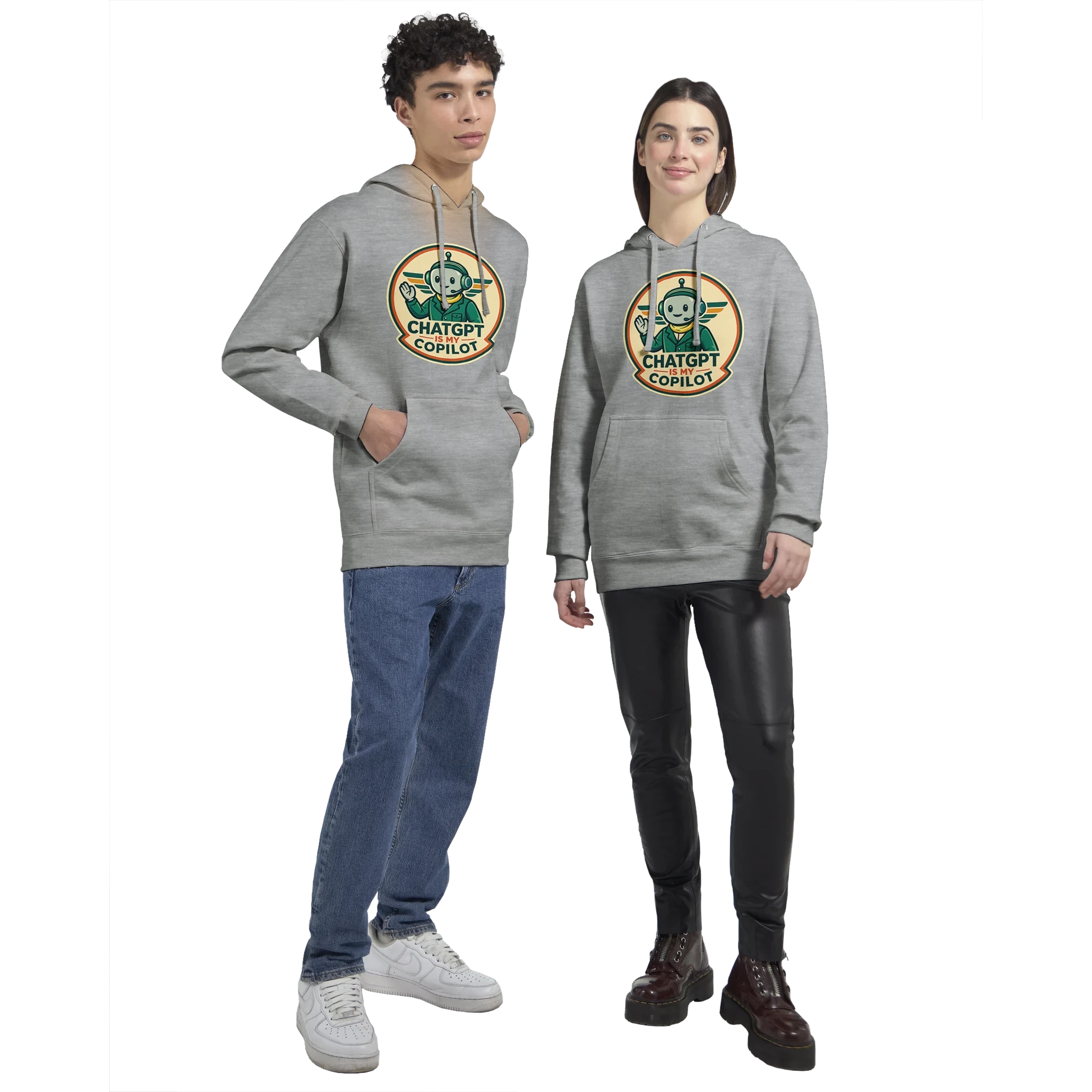 AI Co-Pilot Retro Tech Hoodie