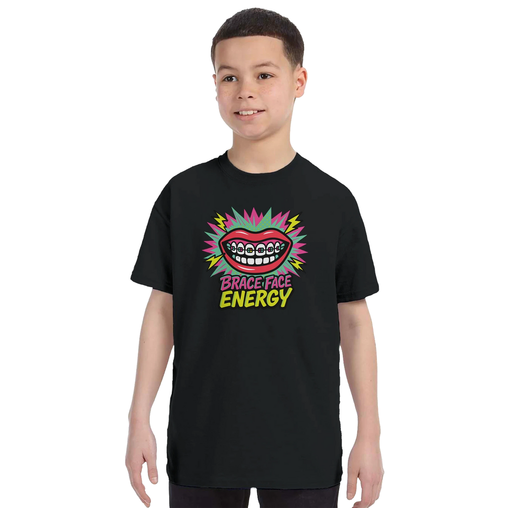 Kids Brace Face Energy T-Shirt