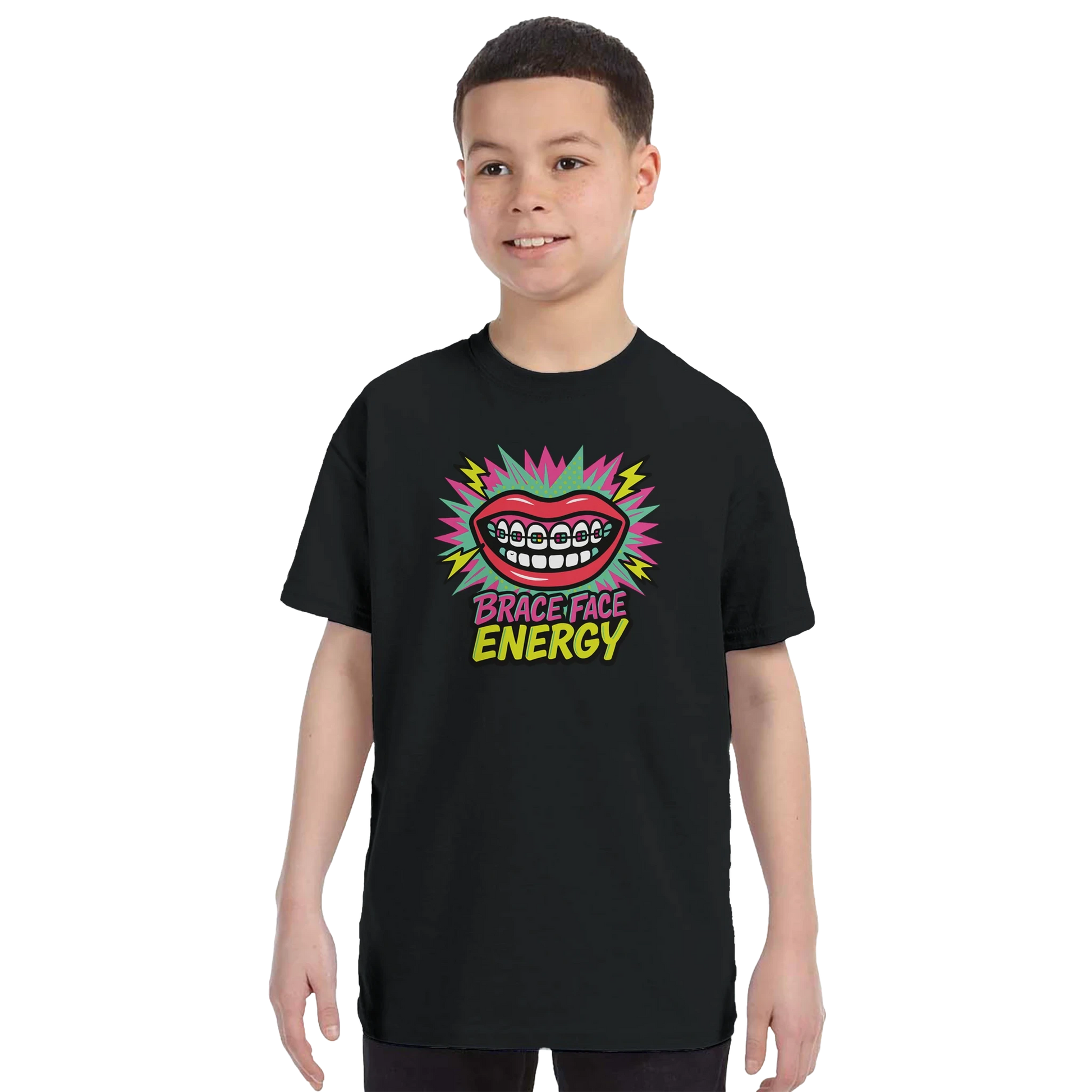 Kids Brace Face Energy T-Shirt