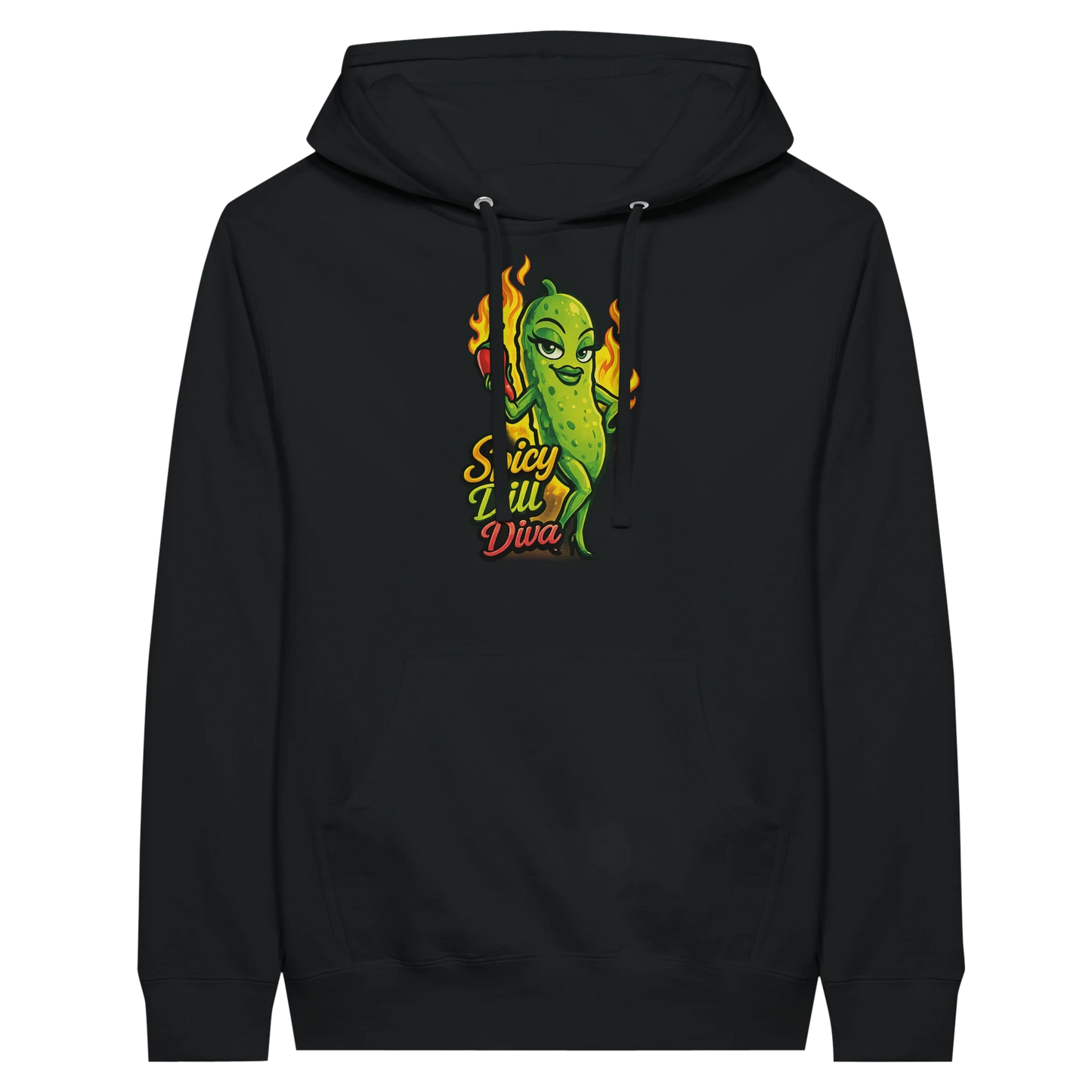 Spicy Dill Diva Pickle Hoodie