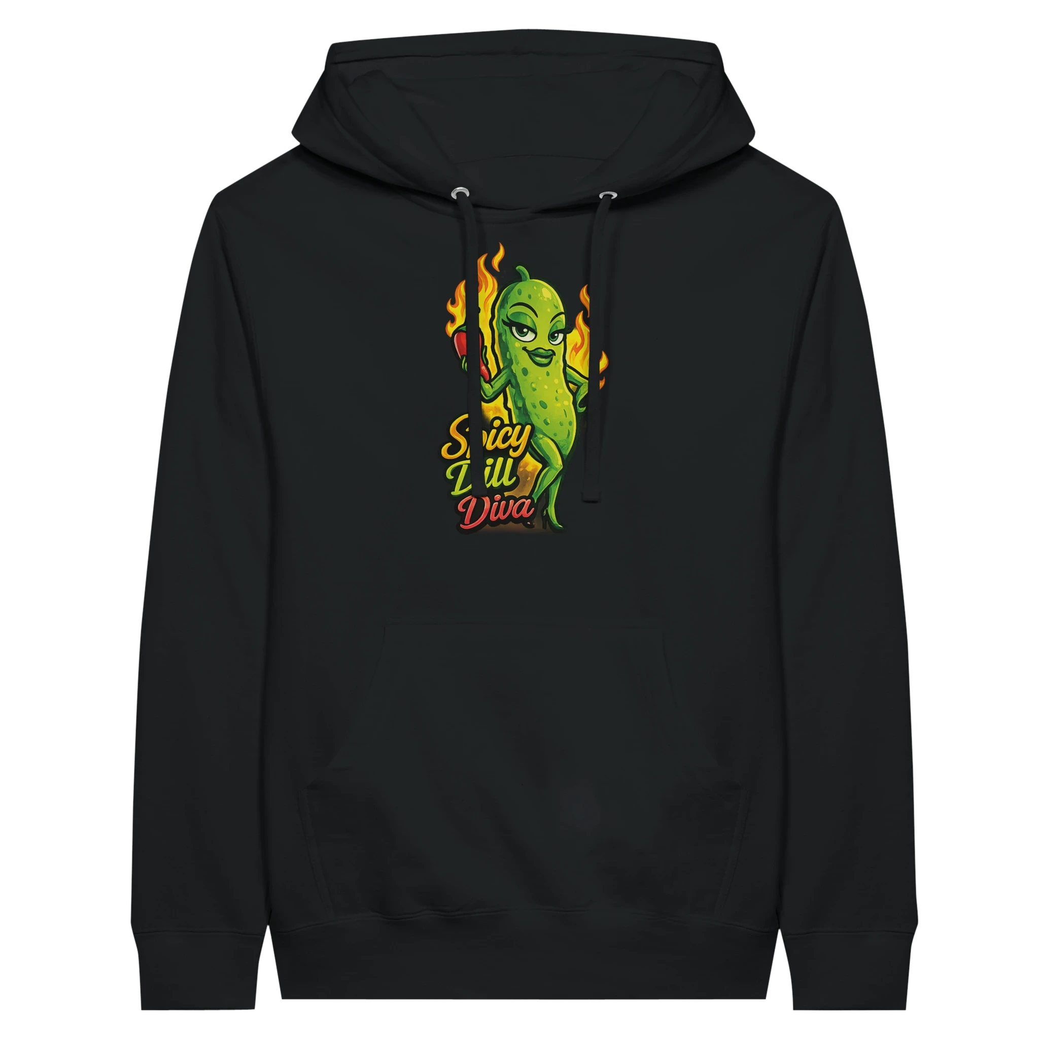 Spicy Dill Diva Pickle Hoodie