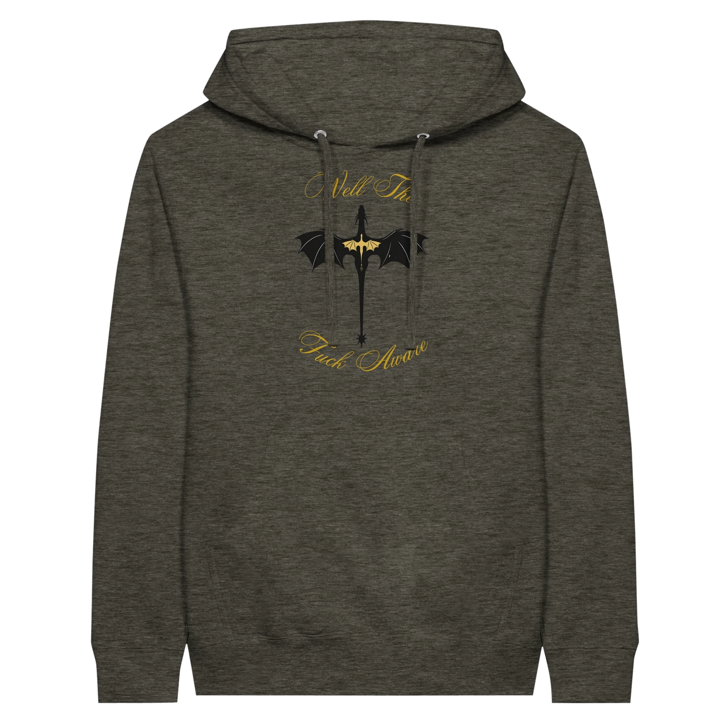 Fourth Wing Dragon “Well The Fuck Aware” Hoodie