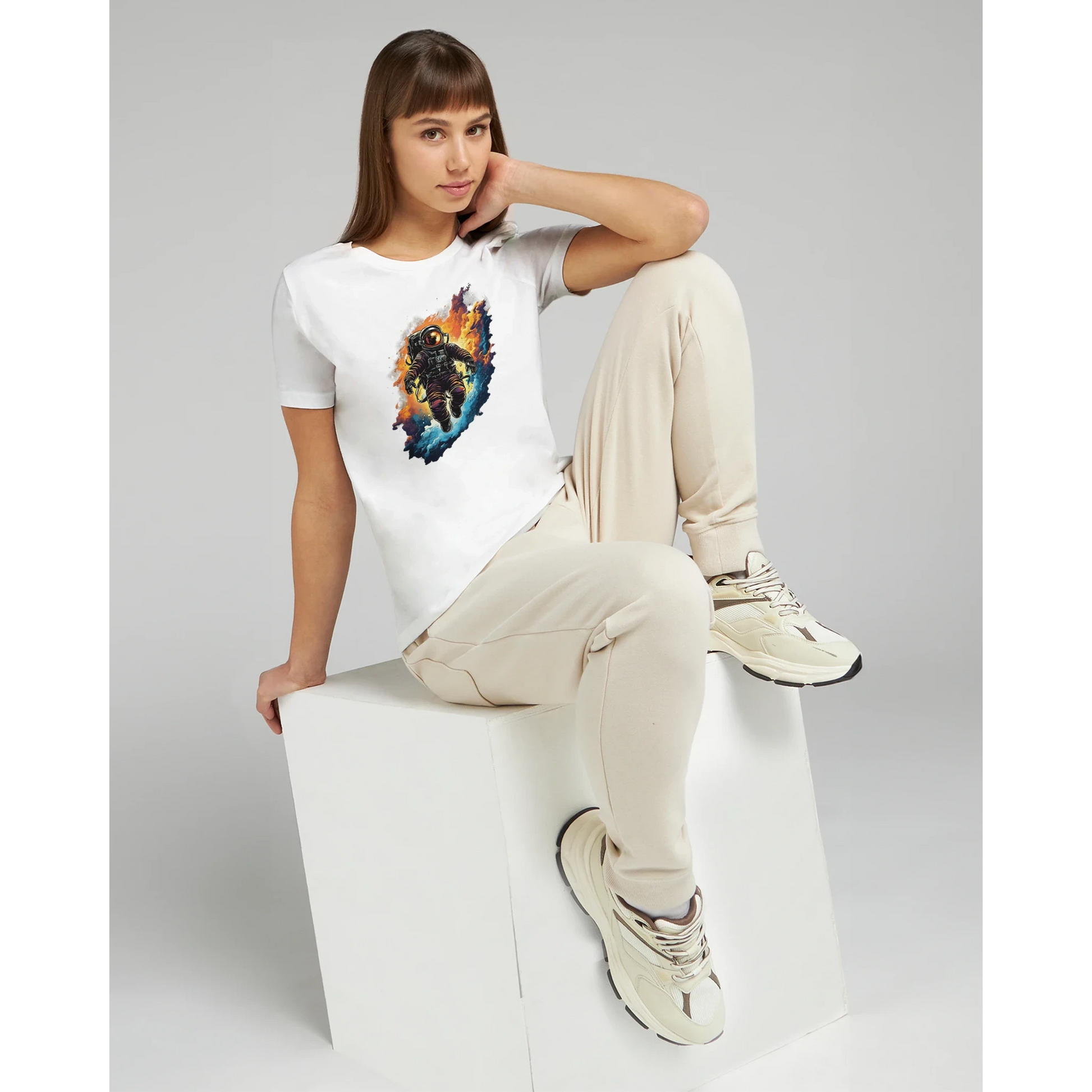 Women’s Cosmic Explorer Graphic T-Shirt