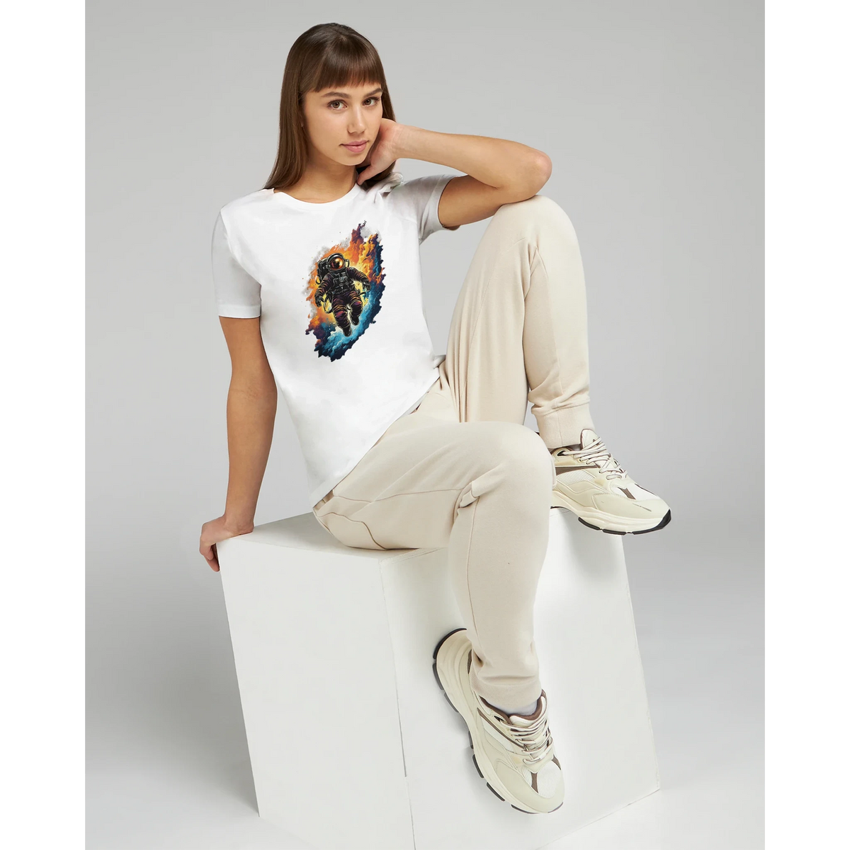 Women’s Cosmic Explorer Graphic T-Shirt
