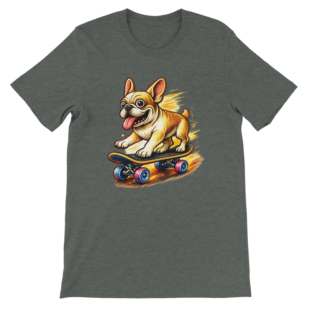 Skater Frenchie T-Shirt
