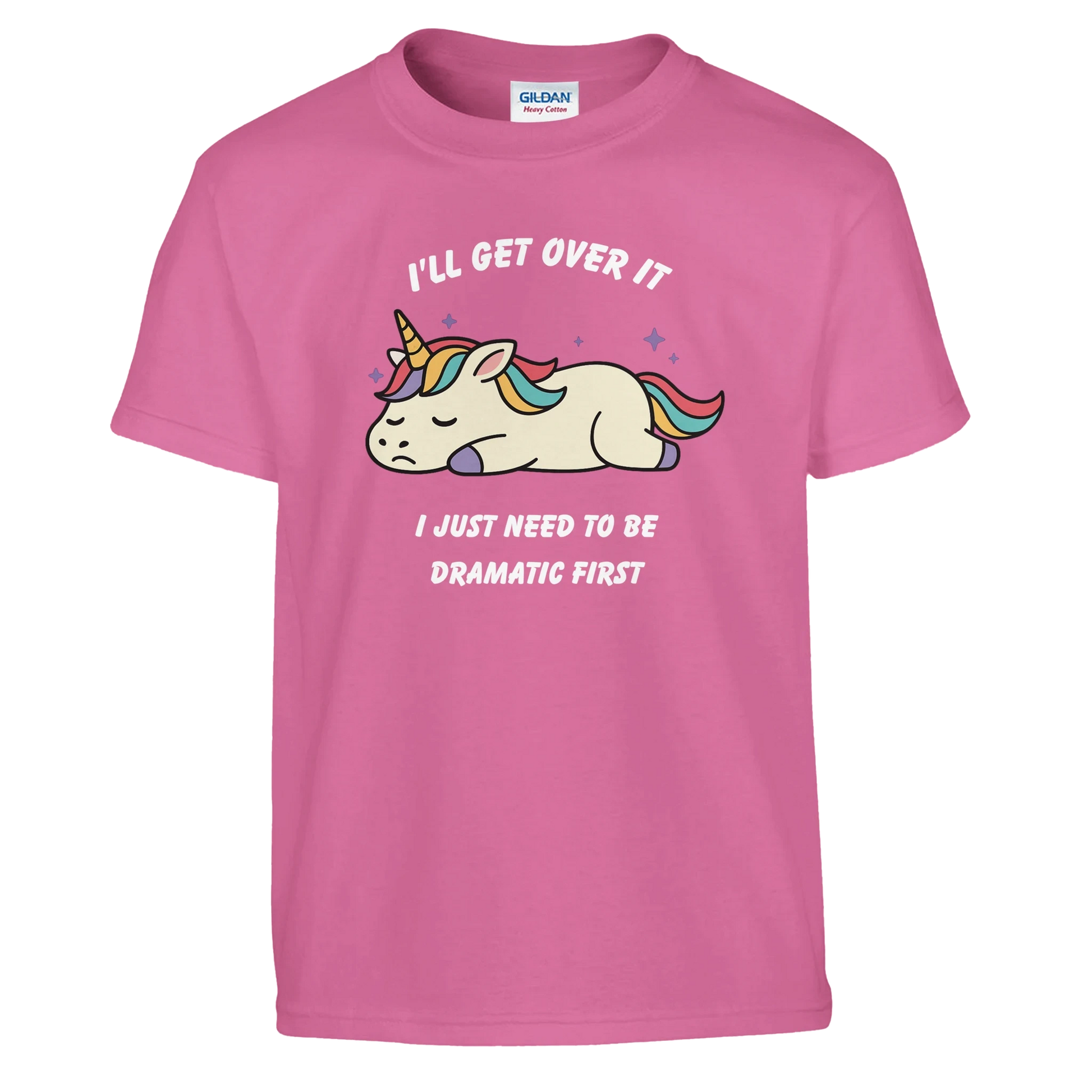 Kids Dramatic Unicorn T-Shirt