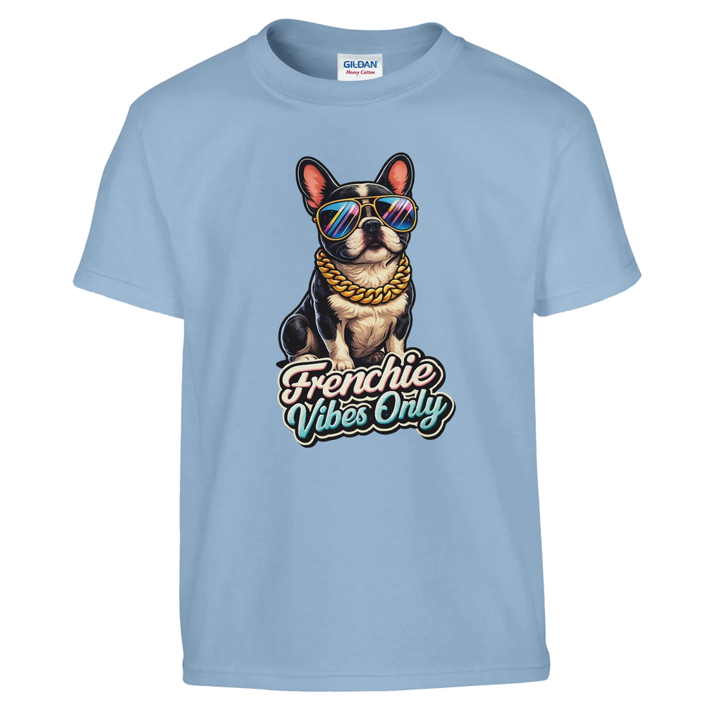 Kids Frenchie Vibes Only T-Shirt