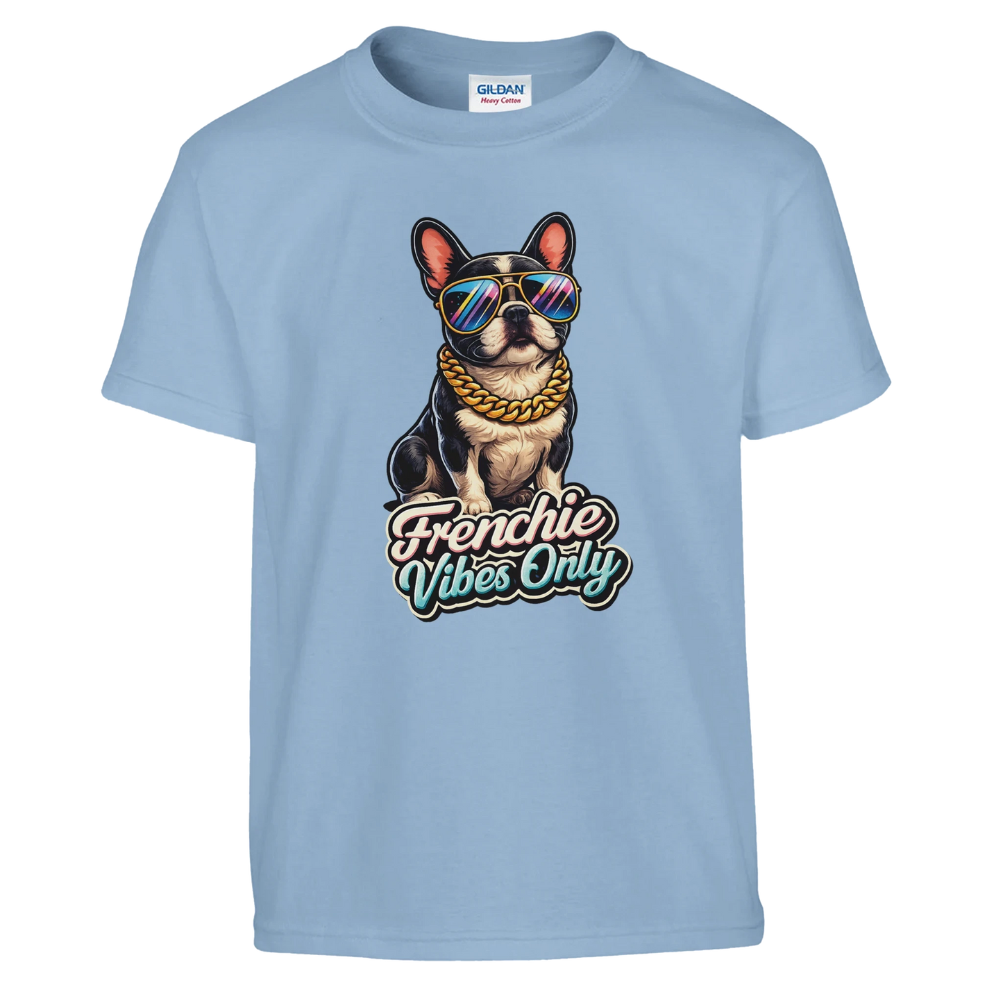 Kids Frenchie Vibes Only T-Shirt