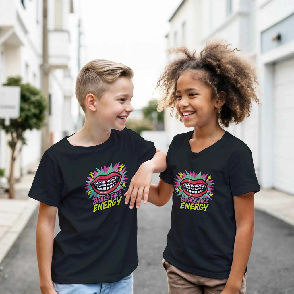 Kids Brace Face Energy T-Shirt