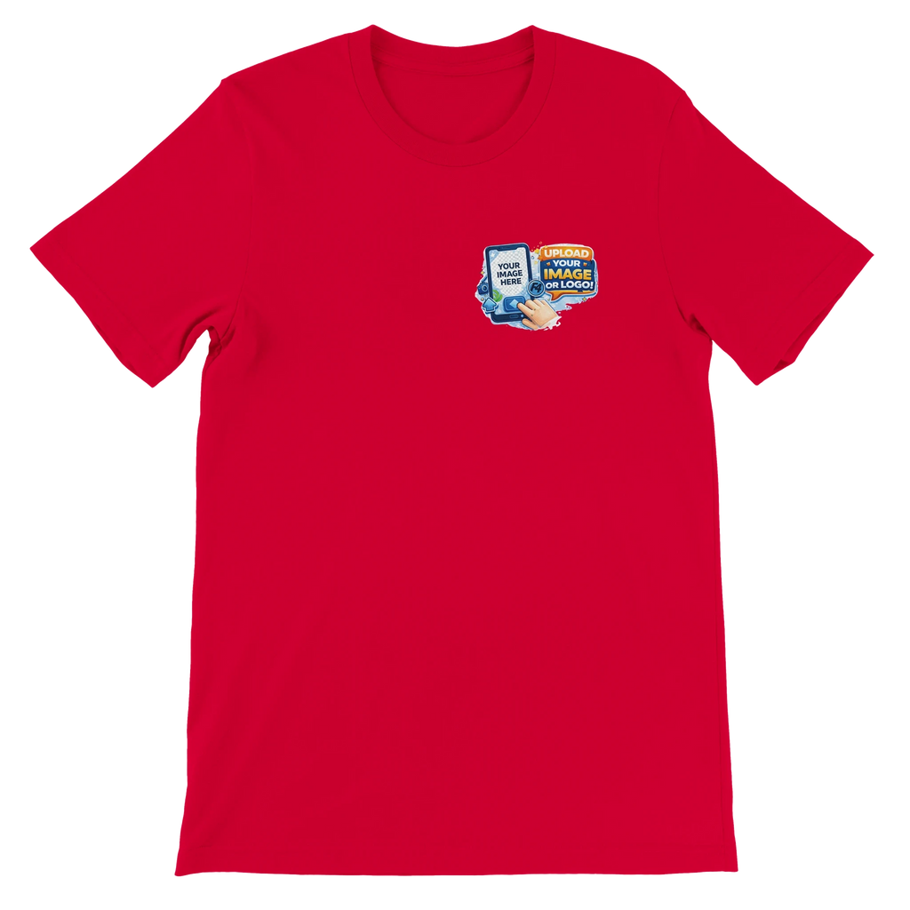 Custom Logo T-Shirt – Front & Back Print