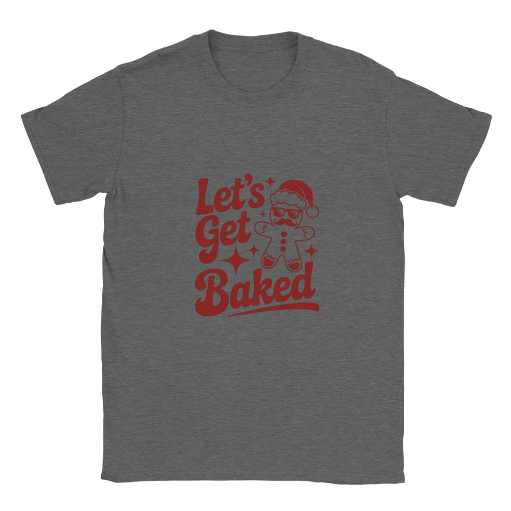 Let's Get Baked Christmas Shirt – Cool Gingerbread Man Holiday Graphic Tee