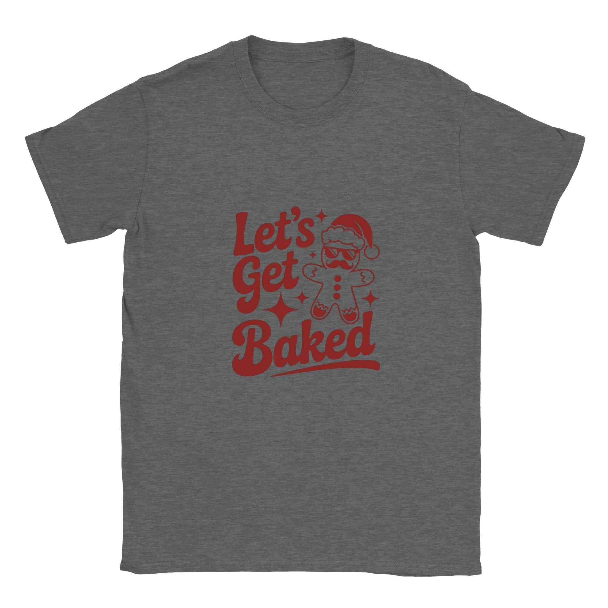 Let's Get Baked Christmas Shirt – Cool Gingerbread Man Holiday Graphic Tee