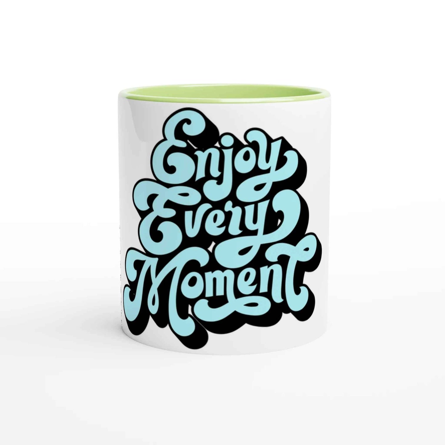 Enjoy Every Moment Mug with Color Inside