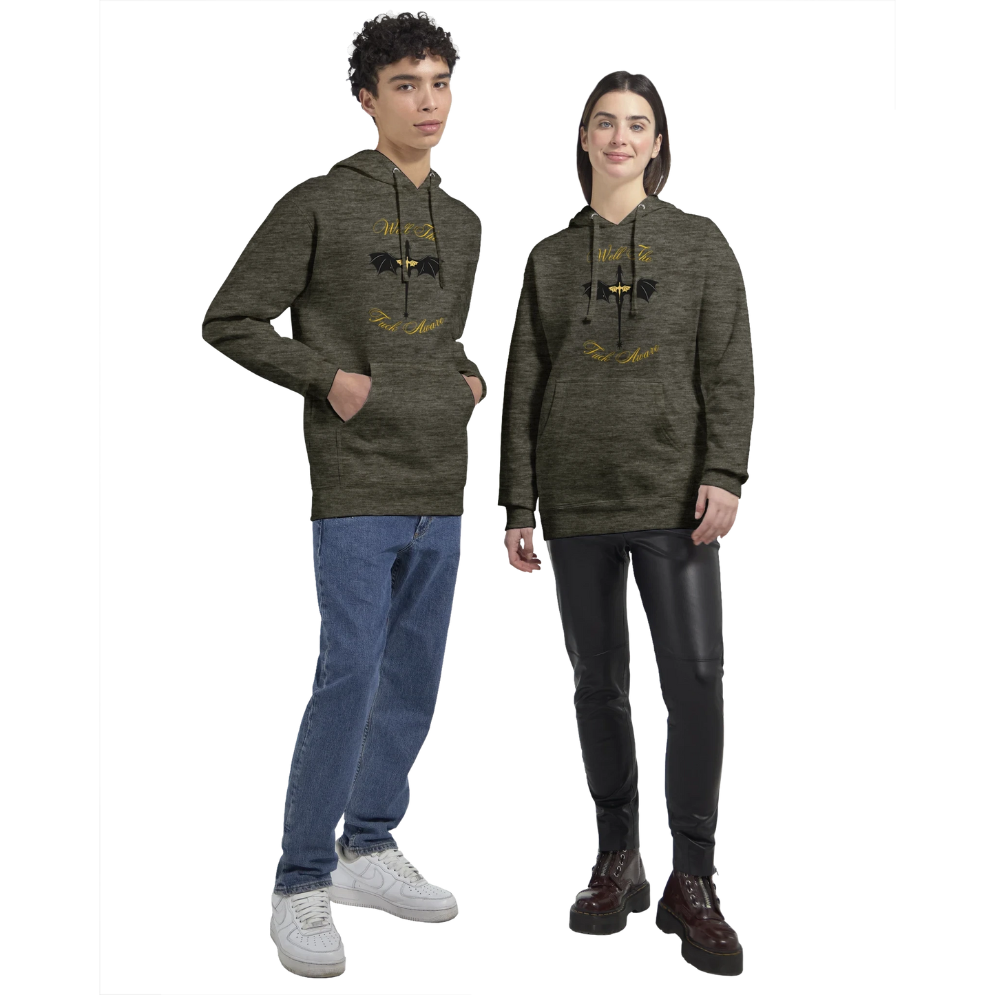 Fourth Wing Dragon “Well The Fuck Aware” Hoodie