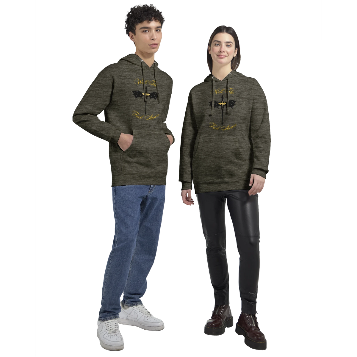 Fourth Wing Dragon “Well The Fuck Aware” Hoodie