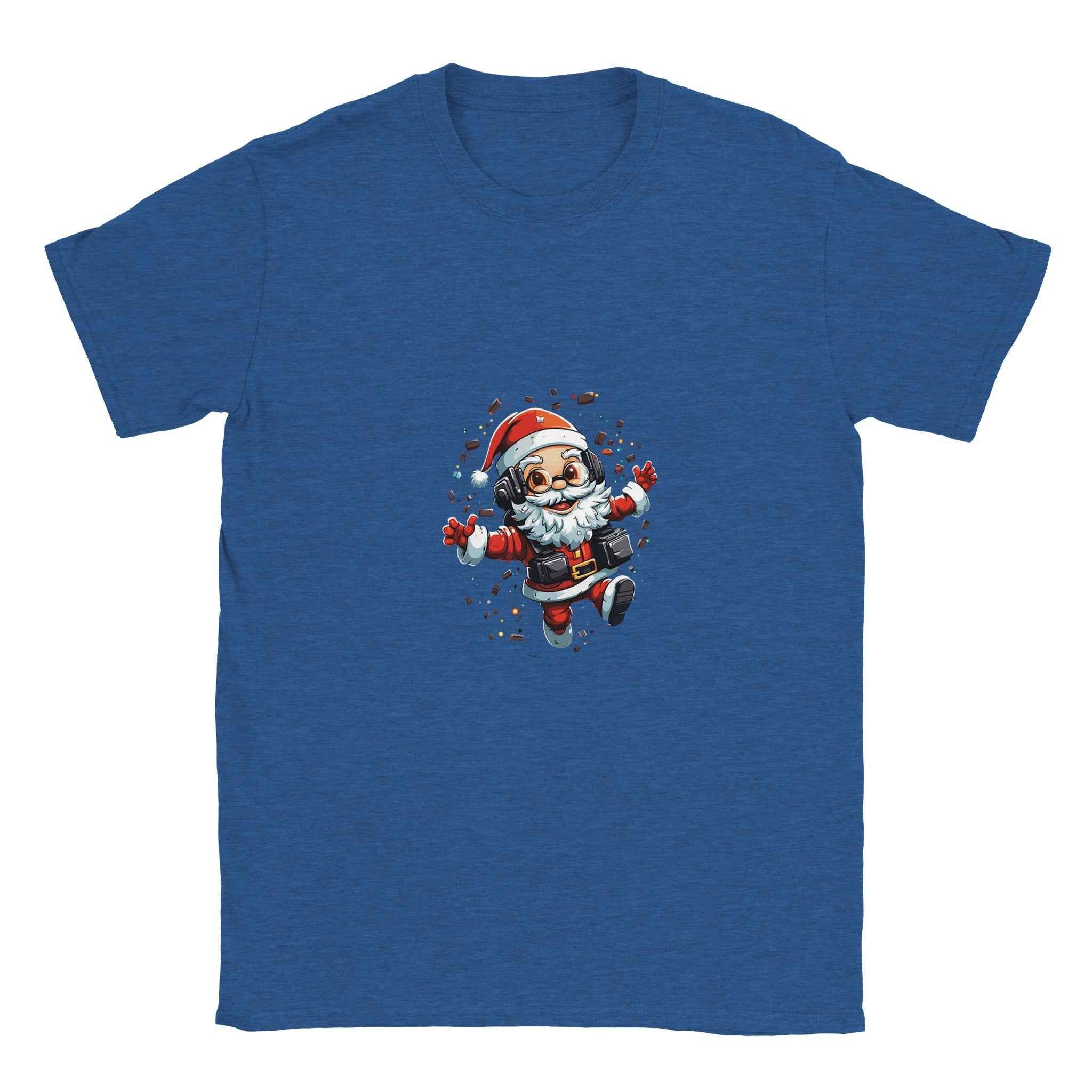 Gamer Santa Christmas T-Shirt – Festive Holiday Graphic Tee for Gamers & Tech Lovers