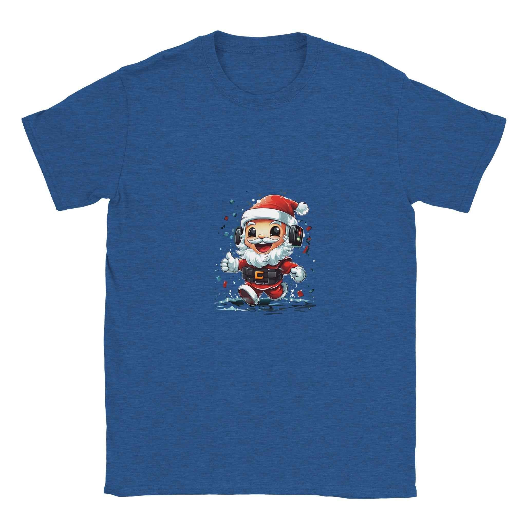 DJ Santa Claus Christmas Shirt – Festive Holiday Graphic Tee for Music Lovers