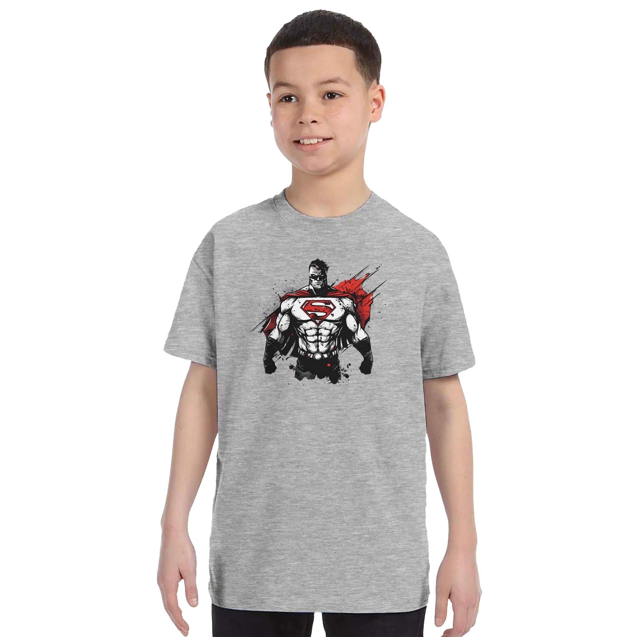 Kids Shadow Superman T-Shirt