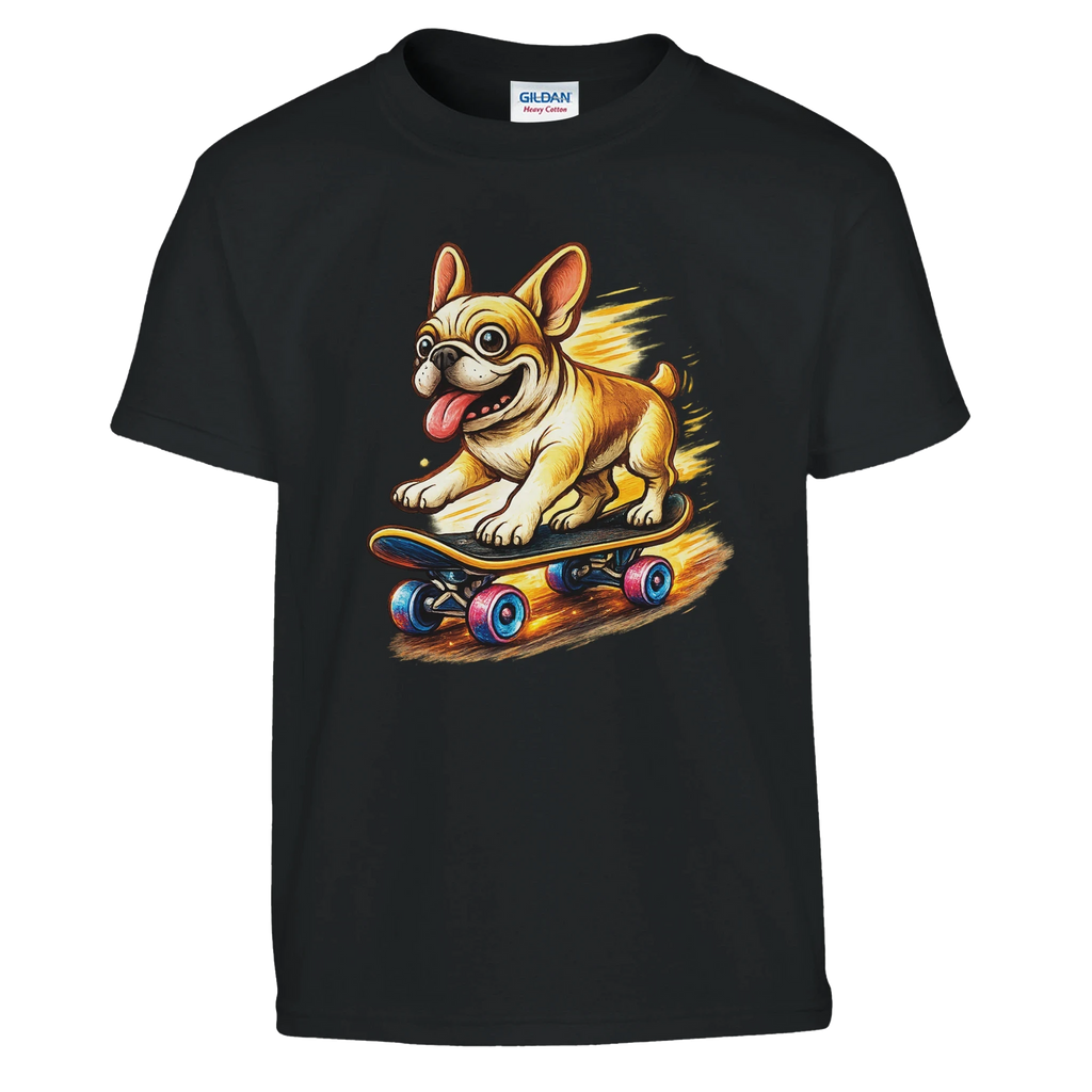 Kids Skater Frenchie T-Shirt