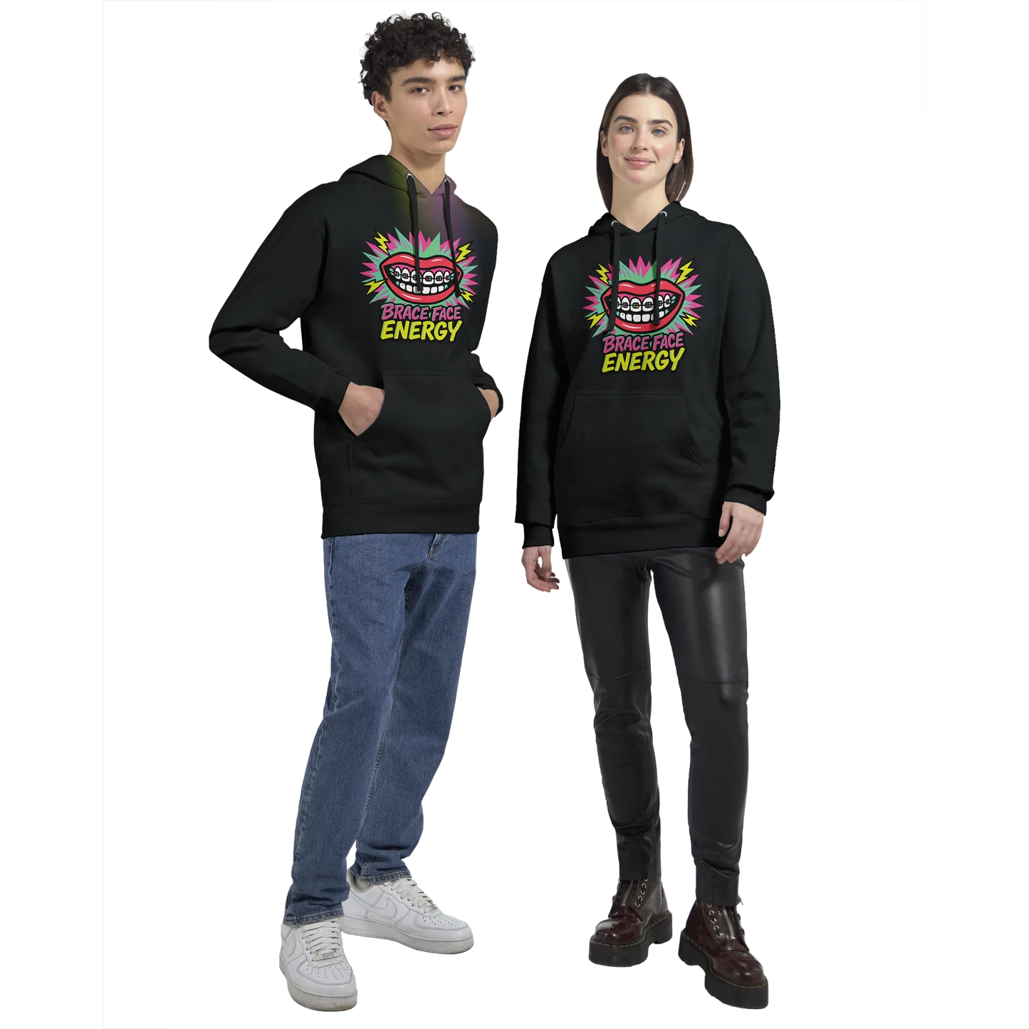 Brace Face Energy Hoodie