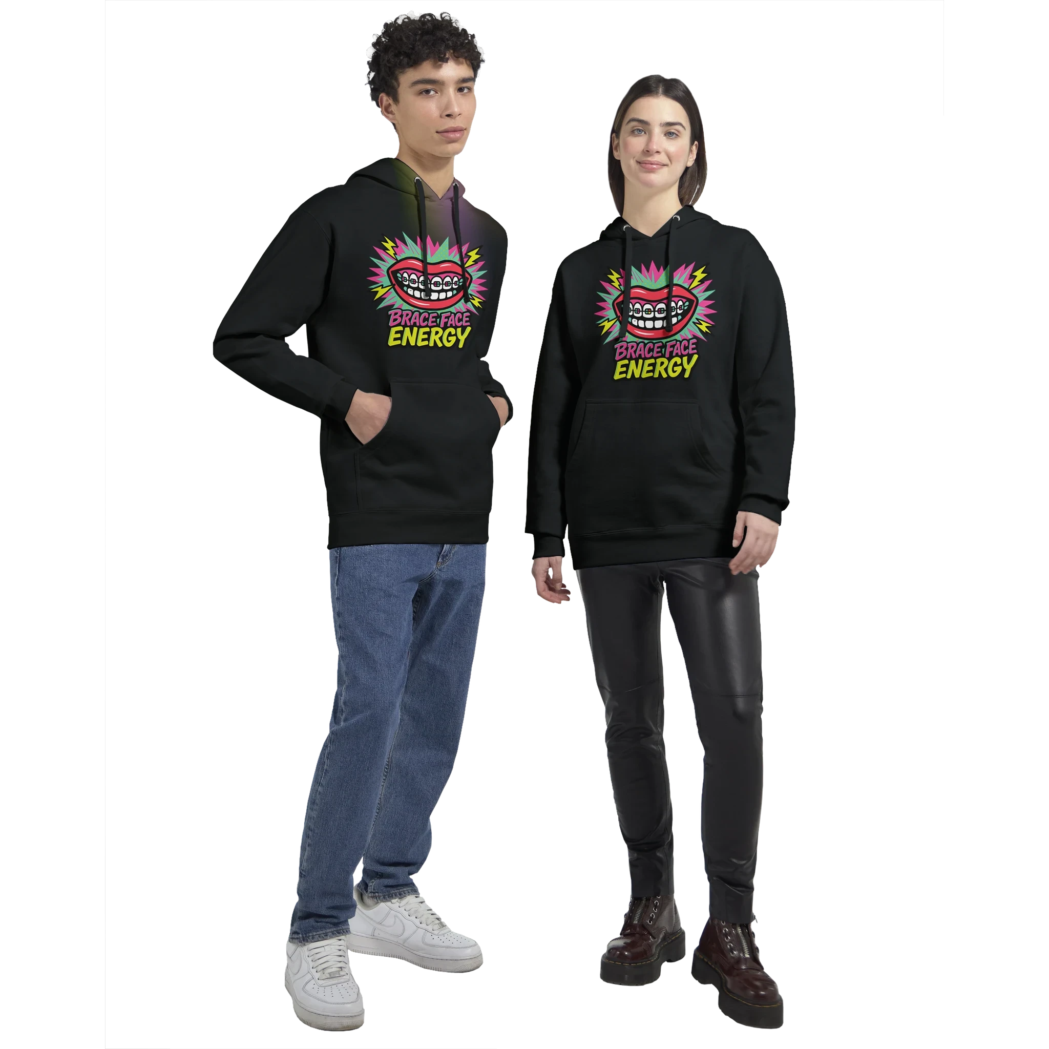 Brace Face Energy Hoodie